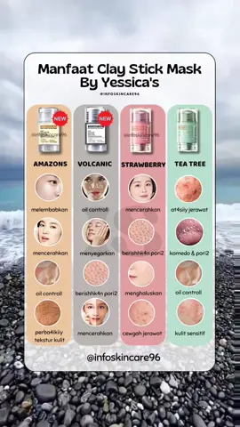 clay stick yessica ada variant terbaru nih😍🔥 #yessicaskincareclaystick #yessicaskincare #yessica #claystickmask 