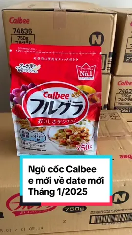 Ngũ cốc Calbee lại tiếp tục về phục vụ các khách yêu!#xuhướng #huongbooster #ngucoccalbee #ngucoccalbeenhatban #ngucocdinhduong 