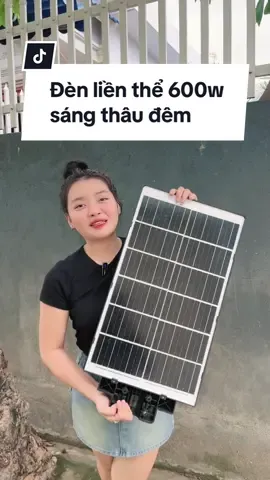 Đèn năng nượng mặt trời 600w chính hãng - Tiện ích - Giá hết ý - Chần chờ chi #tpsolar #tpsolarvietnam #dennangluongmattroi #dennangluongmattroichinhhang #tampinnangluongmattroi #quatnangluongmattroi #tiktok 