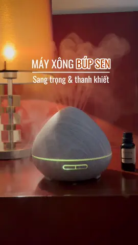 Dành cho người yêu Hoa Sen nè 🪷#mayxongtinhdau #thomphong #decor #tinhdauthiennhien #tinhdauthomphong #huonghousetinhdau 