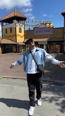 Was machen eure Arbeitgeber für euch?  Einen ganzen park nur für Pflegepersonal mit Familie. Danke @feltenpersonal 🩵 #pflege #pflegekräfte #felten #pflegehumor #fortfun #comedy 