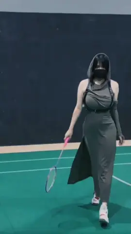 Đánh không hay nhưng được cái ngầu #girlcaulong #caulongvietnam #badmintonplayer #caulongthegioi #caulong #badminton #votcaulong #thethao2477 
