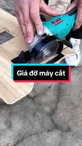 Giá đỡ máy cắt, máy mài cầm tay, bộ chuyển đổi máy mài thành máy cắt #giadomaycat #bochuyendoimaymaithanhmaycat 
