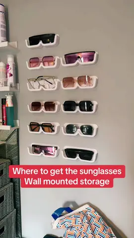 WALL SUNGLASSES STORAGE 🔥🔥 #fyp #sunglasse  #storage  #organize 