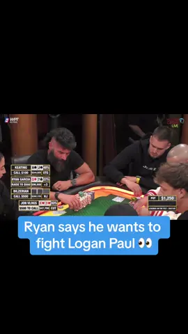 Ryan says he’s tryna fight Logan Paul in an exhibition 👀 (via @HustlerCasinoLive) #ryangarcia #loganpaul #boxing 