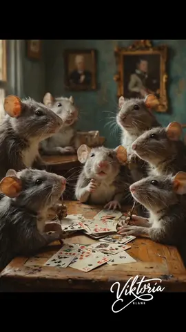 The Card Game Trap: A Tale of Addiction - Witness the seemingly innocent card game of mice turn into a gripping story of addiction. Set to the haunting tones of Pink Floyd's 