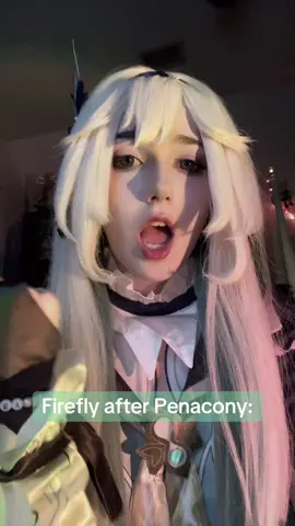 I love her tho #fireflycosplay #fireflyhsrcosplay #fireflyhsr #fireflyhonkai #hsrcosplay #HonkaiStarRail #hsr #cosplay #missjunebuggie 