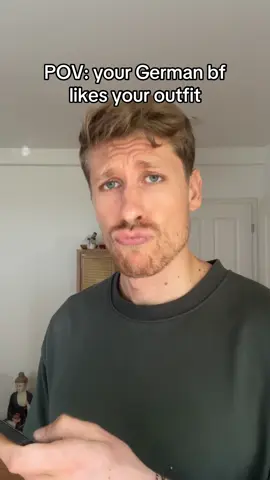 Can’t you tell he loves it? #German #boyfriend #couple #date #dating #hinge #tinder #tiktok #funny #sketch #comedy #pov #skit #fyp