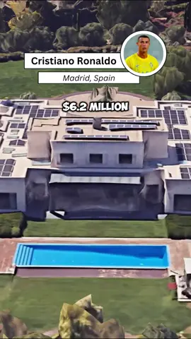Cristiano Ronaldo House in Madrid, Worth $4.8 million! #cristianoronaldo #cr7 #madrid #millionaire 
