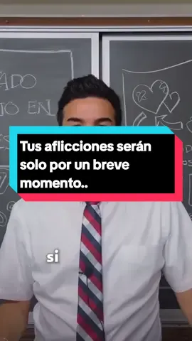 Tus aflicciones serán solo por un breve momento... #aflicciones #evangelio #palabrassabias #laiglesiadejesucristodelossantosdelosul #sud #lds #enseñanza #fe #oremos #veniracristo #pricipio 