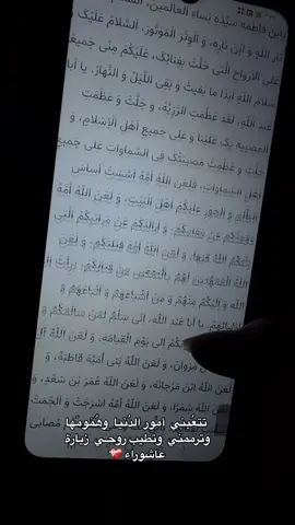 #زيارة_عاشوراء #ترمم_ما_انكسر_في_داخلك 