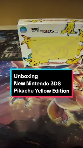 Unboxing New Nintendo 3DS XL Pikachu Yellow Edition #unboxing #nintendo3ds #newnintendo3dsxl #newnintendo3ds #pikachu #pokemon #asmr #unboxingasmr #3dspikachu #3dspokemon #nintendo #pokemontiktok #pokemongame #pokemonbrasil #pikachufever 