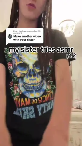 Replying to @alexandraescalant96 Everyone say thank you Kathryn 🫶🏻 She sent me this video just for you guys!  #lofiasmr #badasmr #lettingmysisterdoasmr #sisterdoesasmr #relaxingasmr #unboxingasmr #firstasmr #beginnerasmr #personalattention #asmrtingles #asmrtriggers #asmrtapping #asmrscratching #amateurasmr #notalkingasmr #lofi #lowquality 