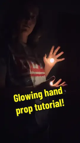 I made some fun glowing hand props for my future Starlight cosplay ✨ #cosplay #cosplaytutorial #ledlights #cosplayled #glowing 