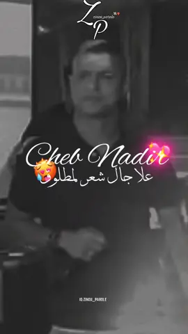 Cheb Nadir 2014 - عــلا جــال شعــر لمطلــوڨ 🤤✨ #شاشة_سوداء_لتصميم🖤🔥🍂 #zinou_parole💙🧿 #les_parole_rai_dz_29❤️✨ #fpy #viral 