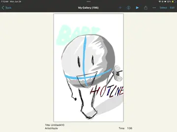 baby hotline but animatic #fyp #drawing #ibispaintx #osc #animaticbattle 