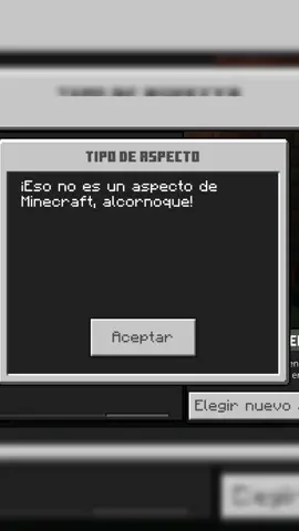 Eso no es un aspecto de Minecraft, alcornoque - Solución ✅ #tutorial #Minecraft #parati #foryou #minecraftbedrock #bedrock #skin #fypシ #foryoupage #fyp #game 