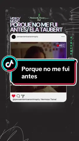 porque no me fui antes ela taubert #porquenomefuiantes #elataubert #music #tiktok #ypfッ #🎵🎶🎧 #video #viral  #videomusical #letras #lyrics #lyricsvideo  #indirectas #paradedicar #music #rolitas  #rolasparaestados #parati #rolotas  #canciones #letrasdecanciones #letra 