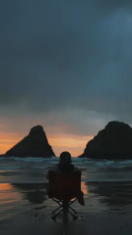 If this were the last sunset, it was a good one. 