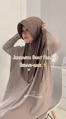 Kalau buat sehari hari, model hijab ped gini juaranya, setuju ga ? 😍 #hijabpet #bergopetjersey #bergojersey #bergopetantem #bergomurah 