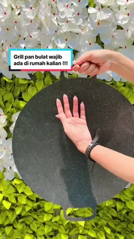 Grill pan bulat wajib ada di rumah kalian !!! Check toko @AUXUE  sekarang#auxue #grillpan#grillmurah#grillpanantilengket 