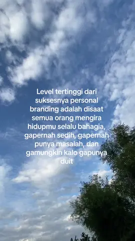 Orangnya tenang, kepalanya berisik ga karuan