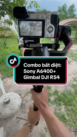 Combo bất diệt: Sony A6400+ Gimbal DJI RS4 anh em nào đang mới chơi máy ảnh chọn combo này là 1 sự lựa chọn hoàn hảo #sonya6400 #gimbal #djirs4 #sony #quayphim #viral #xuhuong 