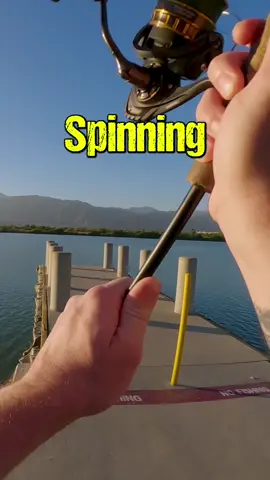 Master the Spinning Reel Quick & Easy 🎣 #fishing #fishinglife #fishingtiktoks #fishingtips #fishingreel #howto #howtotiktok #lake #Outdoors 