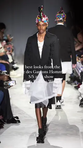 8 best looks from the Comme des Garçons Homme Plus S/S 2025 show Paris Fashion Week  #fashionweek #pfw #pfw25 