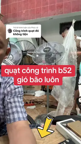 Trả lời @Phúc Lê #quạtcôngtrình gió xa mạnh 30met dùng công trình #nhàxưởng quá ok
