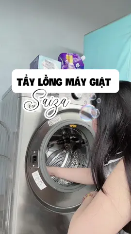 Tẩy lồng máy giặt đi bạn nhé nếu muốn quần áo giặt sạch và thơm ✨ #mekemdaily #taylongmaygiat #saiza #bottaylonggiat #bottaylonggiatsaiza #mevabe 