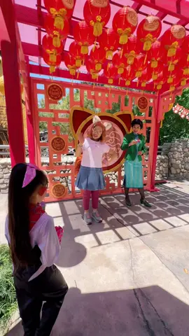 Turning Red  Mei Lee and Ming Lee 🧡🐼❤️ You can tell we had a moment there lol we talked and talked. My daughter was being shy but she’s such a big fan of Mei Lee. She got to meet her idol today!! 🥹  #disneycaliforniaadventure #turningred #meimei #meilee #minglee #4townie #disneyland #dreamcometrue #disneymagic #disneyparks #disneygram #disneylove #disneyaddict #Summer
