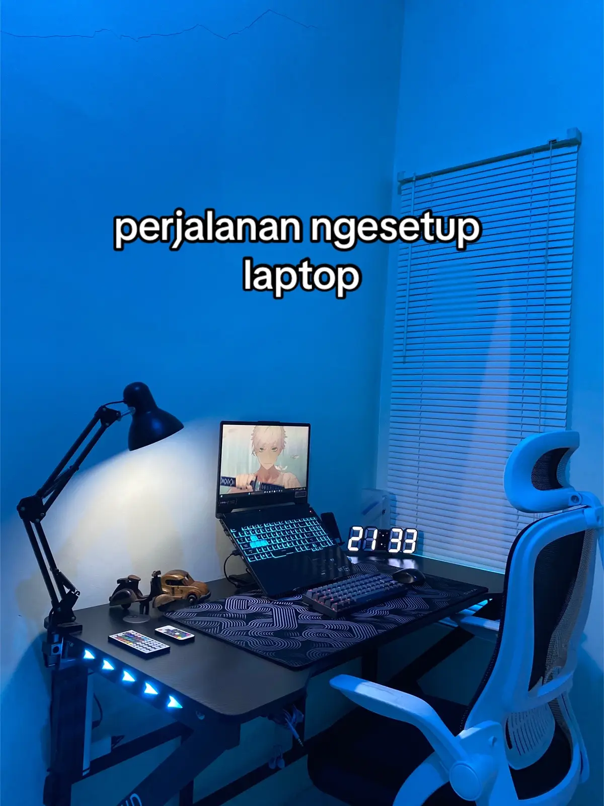 semua barang2nya bisa cek di showcase/bio akun ini #fyp #fypシ #inspirasi #setupgaming #minimalis #laptopgaming 
