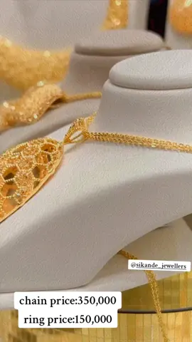 24k gold necklace and ring design #foryoupage #trending #foryou #viral 