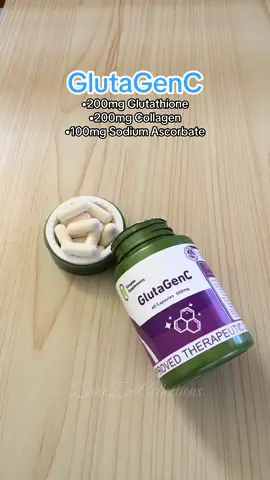 GlitaGenC pampaputi 60 capsulea good for 1 month. #glutagenc #glutangencwhiteningcapsule #glutathione #collagen #whitening #boostimmunesystem #simpleesuplements 