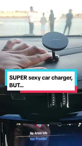 I love this SUPER sexy car charger but...          #gadget #caraccessories #carcharger #phoneaccessories #wirelesscarcharger #viral #wirelesscharger #deal #wireless #wirelesscharging #phone #iphonecharger #phonecharger #tiktokshop #lisen