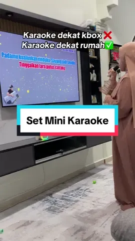 Replying to @Nabilahahamid Walaupun saiz dia kecik tapi bunyi speaker dia memang padu 👍🏻. #karaoke #karoke #setkaraoke #setkaraokeviral #setkaraokemini #setkaraokemurah #minisetkaraoke #setminikaraoke 