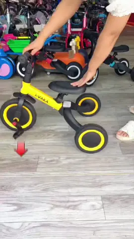 Children’s foldable balance bike,pedal tricycle#toys #children #tricycle #balancedvehicle #funny #interesting #tiktok #fyp #foryou 