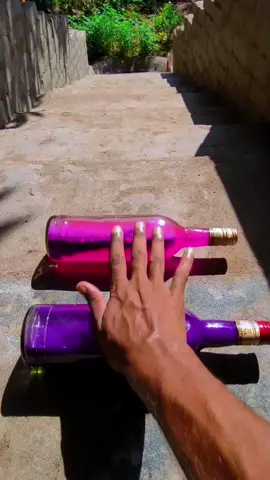Breaking glass bottles#asmr #asmrsounds #shorts 