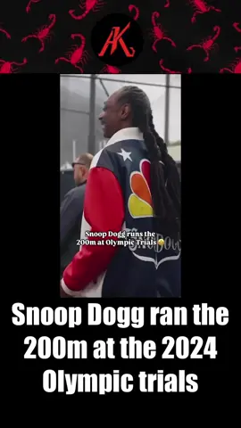 Snoop Dogg ran the 200m at the 2024 Olympic trials