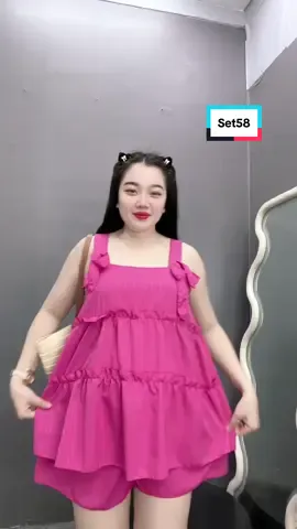 Set bộ bigsize dễ thương , đồ mùa hè #ươc_duoc_len_xu_huong #conhobigsize #chubby #fyp #bigsizenu #phoidoxinh 