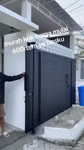 pintu gerbang sliding, pagar sliding... #tralis #gerbang #pintusliding #gerbangslidingmurah #gerbangsliding sumber #kanopibandung02