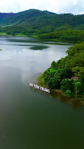 Hồ Yên Trung - Phương Đông - Uông Bí - Quảng Ninh #quêhươngviệtnam #dulich #viral #quangninh #flycam #trảinghiệm #hè #hoyentrung #checkinquangninh 