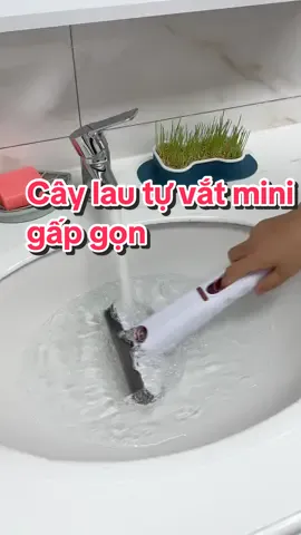 Cây lau tự vắt mini gấp gọn siêu tiện lợi đây mọi người ơi #caylautuvatmini #caylautuvatthongminh #caylautuvat #caylautuvatgapgon #giadungtienich #giadungthongminh 
