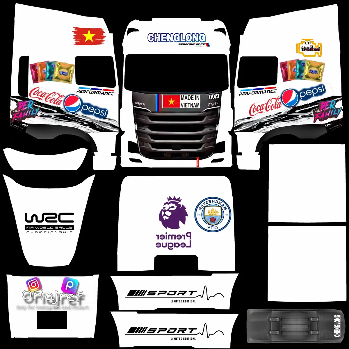 Thấy nhiều anh em cũng thích skin chenglong quá, cho nên hôm nay share cho anh em 1 số skin tự làm  #truckerofeurope3 #skintruckersofeurope3 #xuhuong2024 #capcut #ets2 #gamelaixe #xedaukeo #xuhuongtiktok2024 #ngetaixe🤗 #laixe 