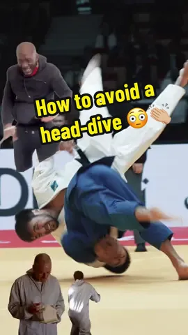 How to avoid a head-dive 😳👏🏼 #JudoTV #IamJudoTV #Judo