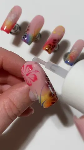 Tips, flicks, prints, auras & florals using the @OPI my me era collection of course 💁🏼‍♀️💅🏼🌺 #OPIPartner #AskForOPI #AD #nailsartvideos 