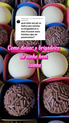 Respondendo a @gl102205 #brigadeirosgourmets #brigadeiros #brigadeiro #brigadeirosgourmets #doceparafesta #brigadeirodeleiteninho 