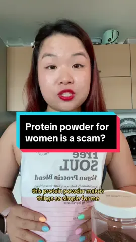 Vegan protein for women is such a wonderful discovery! #freesoul #freesoulprotein #wheyprotein #supplements #TikTokMadeMeBuylt #protein #proteinpowder #veganprotein #forwomen 