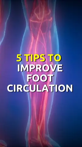 Feeling the tingle?  Poor foot circulation can be a drag. But don't worry, here are 5 easy tips to get your blood flowing and your feet feeling fabulous again! #fyp #foryou #compressionsocks #health #wellness #LifeHack #howto #easytips #SelfCare #foothealth #circulationproblems #poorcirculation #tinglingfeet #healthylifestyle #feetcare #massage #LearnOnTikTok #DidYouKnow #over50 